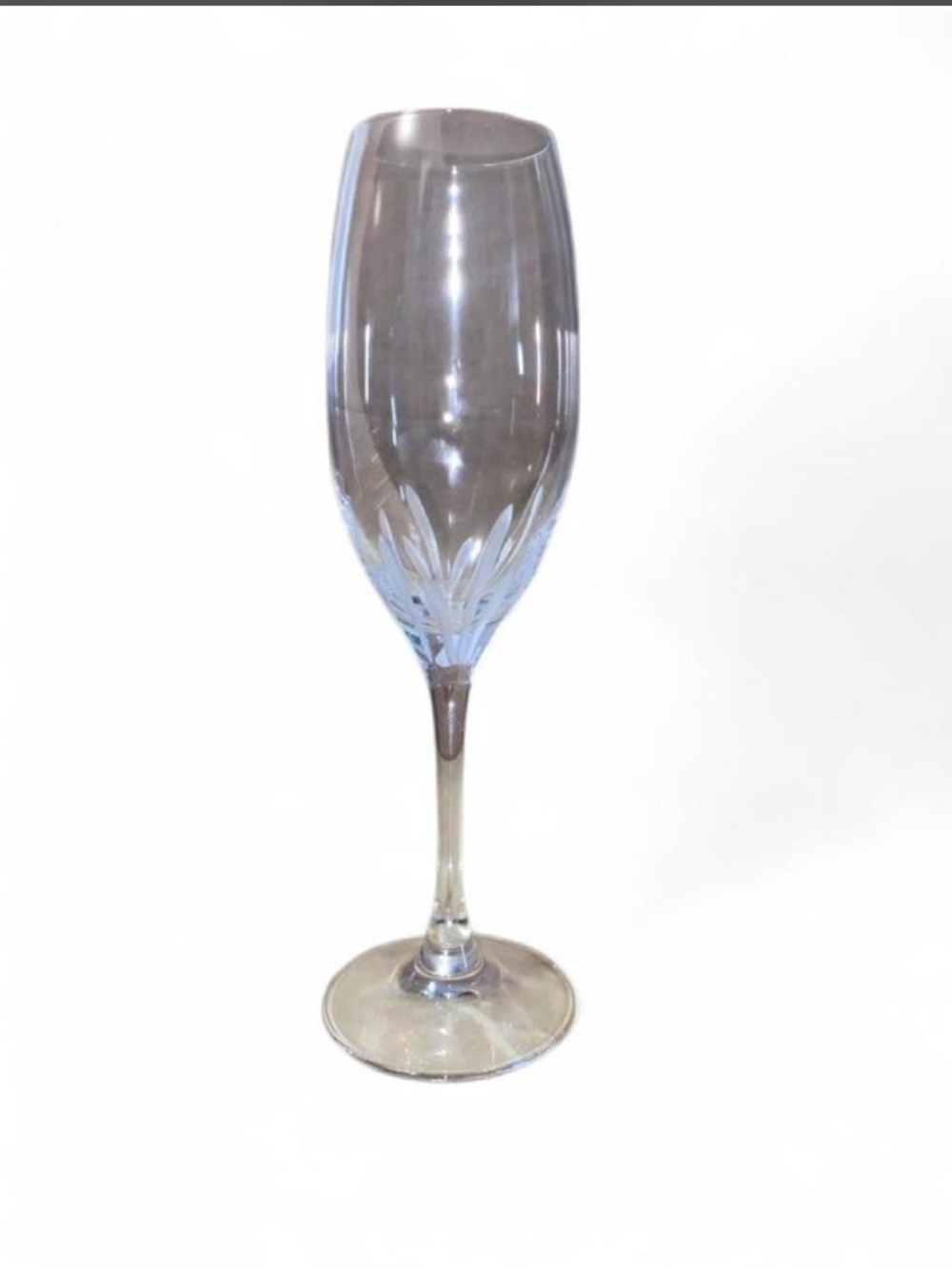 Crystal Champagne Flute - Clear Glass